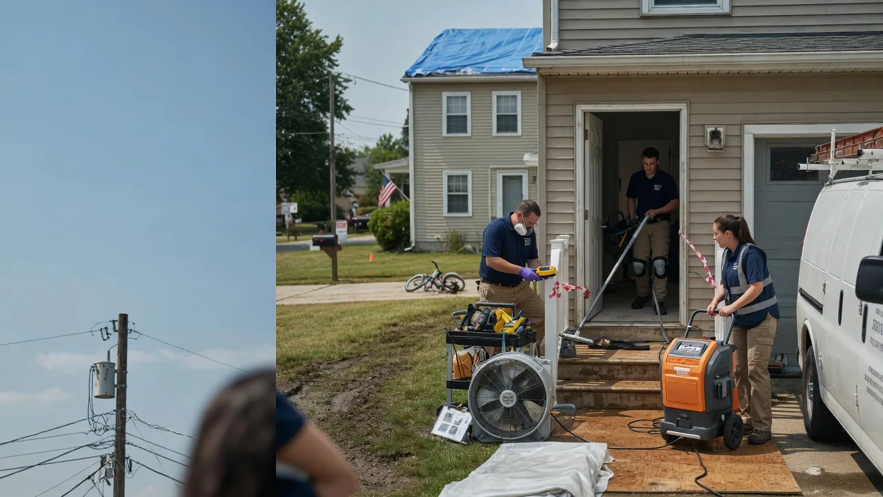 Water Damage Repair in Martin, SD near me